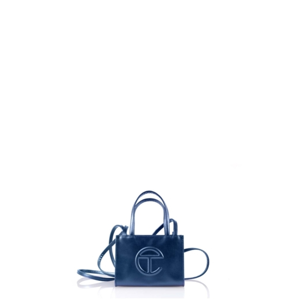 Telfar Cobalt Shopping Bag